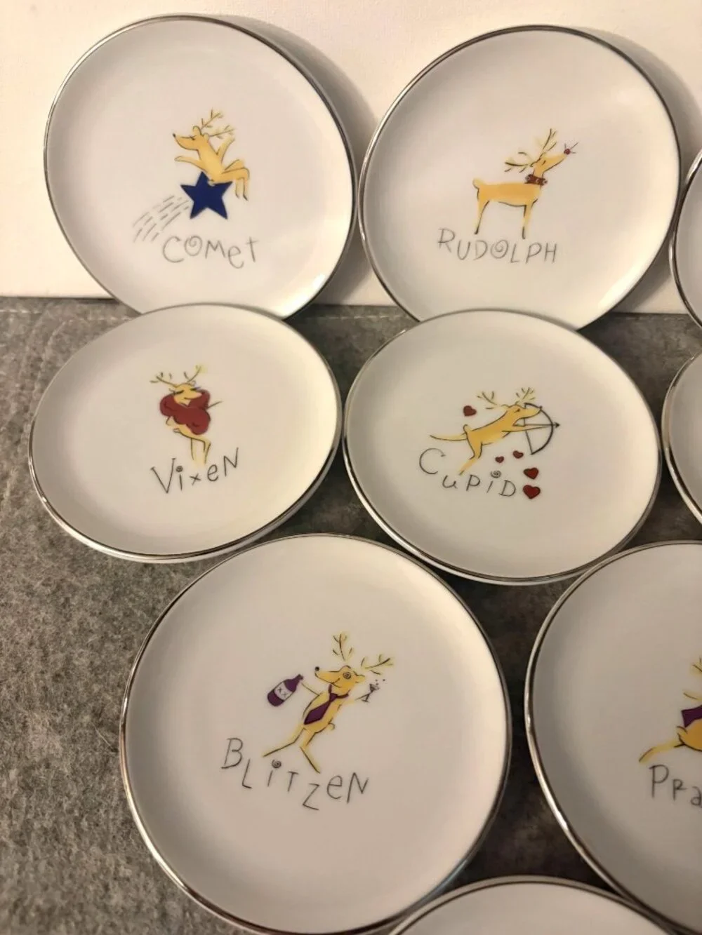 Set of 9 Tiny Reindeer 4